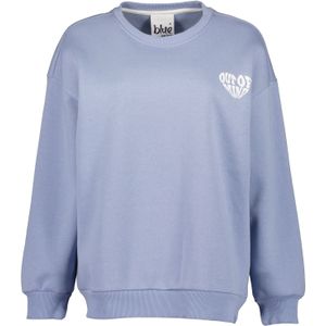 BLUE SEVEN Sweatshirt  duifblauw / wit