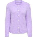 JDY Gebreid vest 'Dinea'  lila