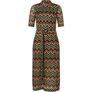 Ana Alcazar Jurk ' Sumia '  gemengde kleuren