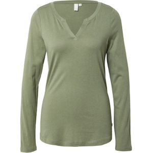 QS Shirt  olijfgroen
