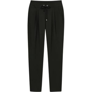MADELEINE Bandplooibroek  zwart