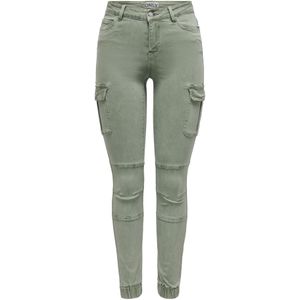 Cargo Broek - Groen - Katoen - Slim Fit