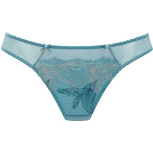 Lascana - Gabriella - String - Blauw/Multicolour - Transparant Ondergoed