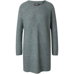 ONLY Gebreide jurk 'ONLCarol'  groen gemêleerd