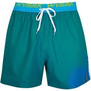 wavebreaker Zwemshorts  azuur / appel / donkergroen