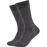 Premium Essentials - Huissokken - Anthracite Melange - Katoenmix