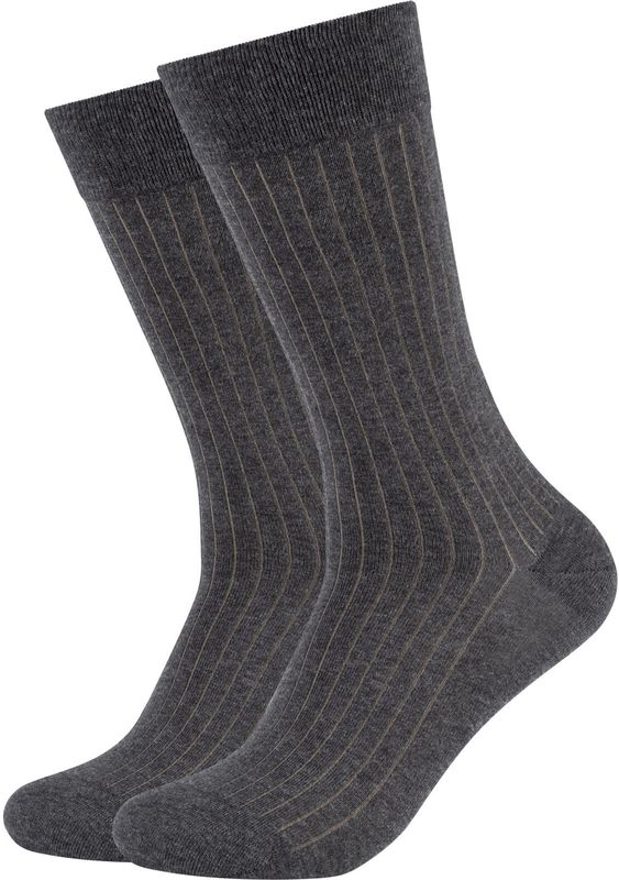 Premium Essentials - Huissokken - Anthracite Melange - Katoenmix