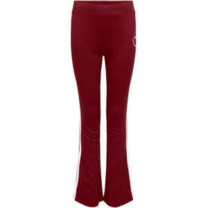 KIDS ONLY GIRL - Flared Broek - Dieprood - Zachte Viscose Stof