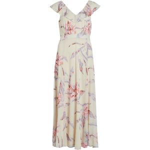 VILA Jurk 'RILLA'  beige / chamois / lichtlila / oudroze