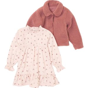 Miss Set 'Floral'  oudroze / pastelroze