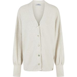 Cotton Candy Gebreid vest  offwhite