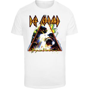 F4NT4STIC Shirt 'Def Leppard Hysteria'  geel / rood / zwart / wit