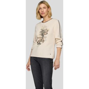 Rabe Trui  crème / kaki