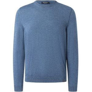 MAERZ Muenchen Trui  blauw gemêleerd