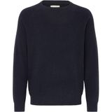 BLEND - BHDante - Gebreide Trui - Donkerblauw - Lange Mouw
