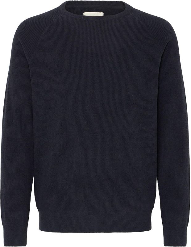 BLEND - BHDante - Gebreide Trui - Donkerblauw - Lange Mouw