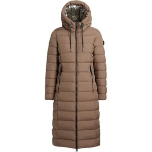 khujo Wintermantel 'Simmie'  bruin