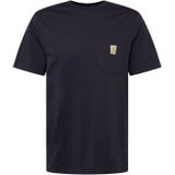 Carhartt WIP Shirt  navy / geel / wit