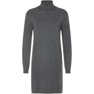 Oxmo Gebreide jurk  grijs