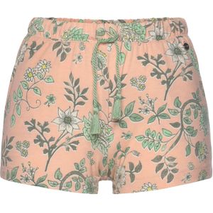 LASCANA Pyjamabroek  champagne / geel / spar / lichtgroen / wit