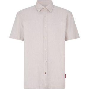 JOOP! Jeans - Vrijetijdsoverhemd - Regular Fit - Mix van Linnen en Katoen