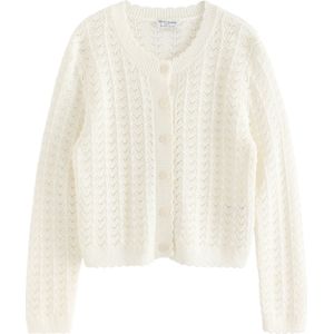 Lindex Gebreid vest 'Inez'  offwhite