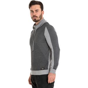 CIPO & BAXX Trui  grijs / donkergrijs