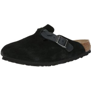 BIRKENSTOCK Clogs 'Boston Braided'  zwart