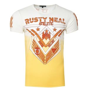 Rusty Neal - T-shirt - Normale Pasvorm - Ronde Hals