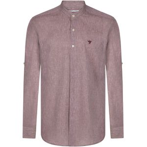 Felix Hardy - Overhemd - Bordeaux - Regular Fit - Lange Mouw