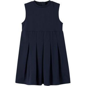 Jerseyjurken - Geplooid Jurk - Mouwloos - Regular Fit