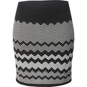 ABOUT YOU Rok 'Pernilla'  zwart / wit