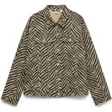 VERO MODA Tussenjas 'VMTESSA'  lichtbruin / zwart