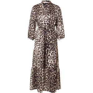 ABOUT YOU Blousejurk 'Joelina'  beige / bruin / zwart