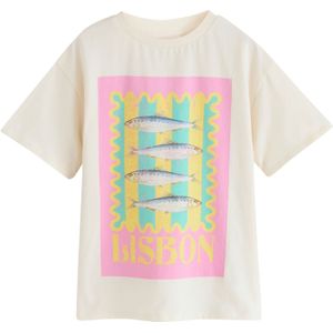 Next Shirt  lichtgeel / donkergeel / mintgroen / rosa