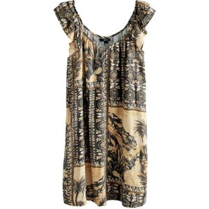 Next Jurk  cappuccino / lichtbruin / zwart