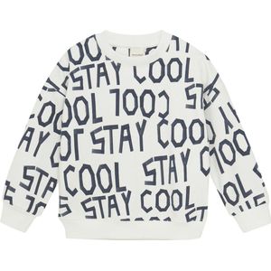 MINYMO Trui ' MISweatshirt LS AOP '  champagne