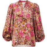 Rich & Royal Blouse  bordeaux