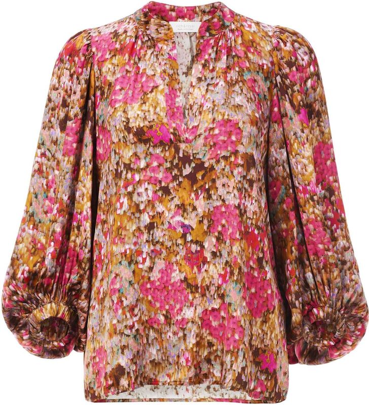 Rich & Royal Blouse  bordeaux