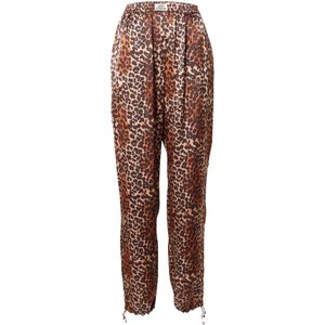 LOVE Stories Pyjamabroek 'Theodore'  lichtbeige / chocoladebruin / cognac