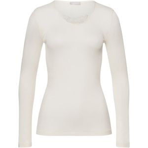 Hanro Onderhemd ' Woolen Silk '  offwhite