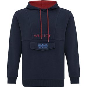 Williot Sweatshirt  blauw / navy / karmijnrood