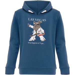 Williot Sweatshirt  saffier / taupe / kreeft / wit