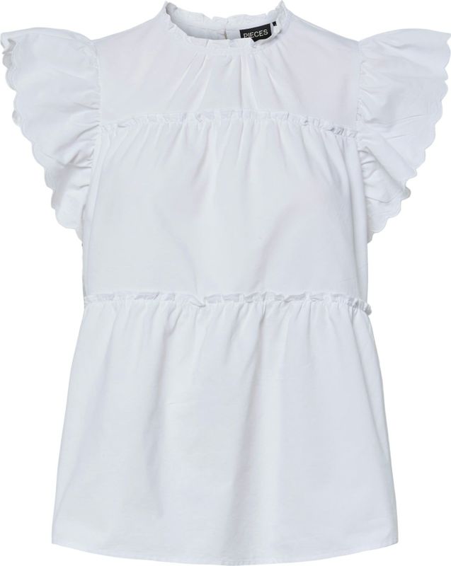 PIECES - PCJilla - Blouse - Wit