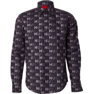 Slim fit vrijetijdsoverhemd van puur katoen, model 'ERMO'