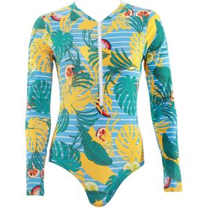 VIVID Badpak  turquoise / lichtblauw / geel / wit