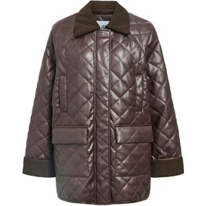 OBJECT Tussenjas 'OBJJuna'  kastanjebruin