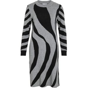 VILA Jurk 'VITIF'  grijs / zwart
