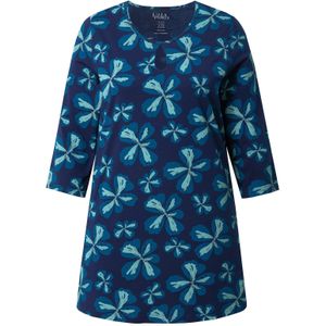 Ulla Popken Shirt  marine / lichtblauw