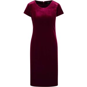 MADELEINE Kokerjurk  robijnrood